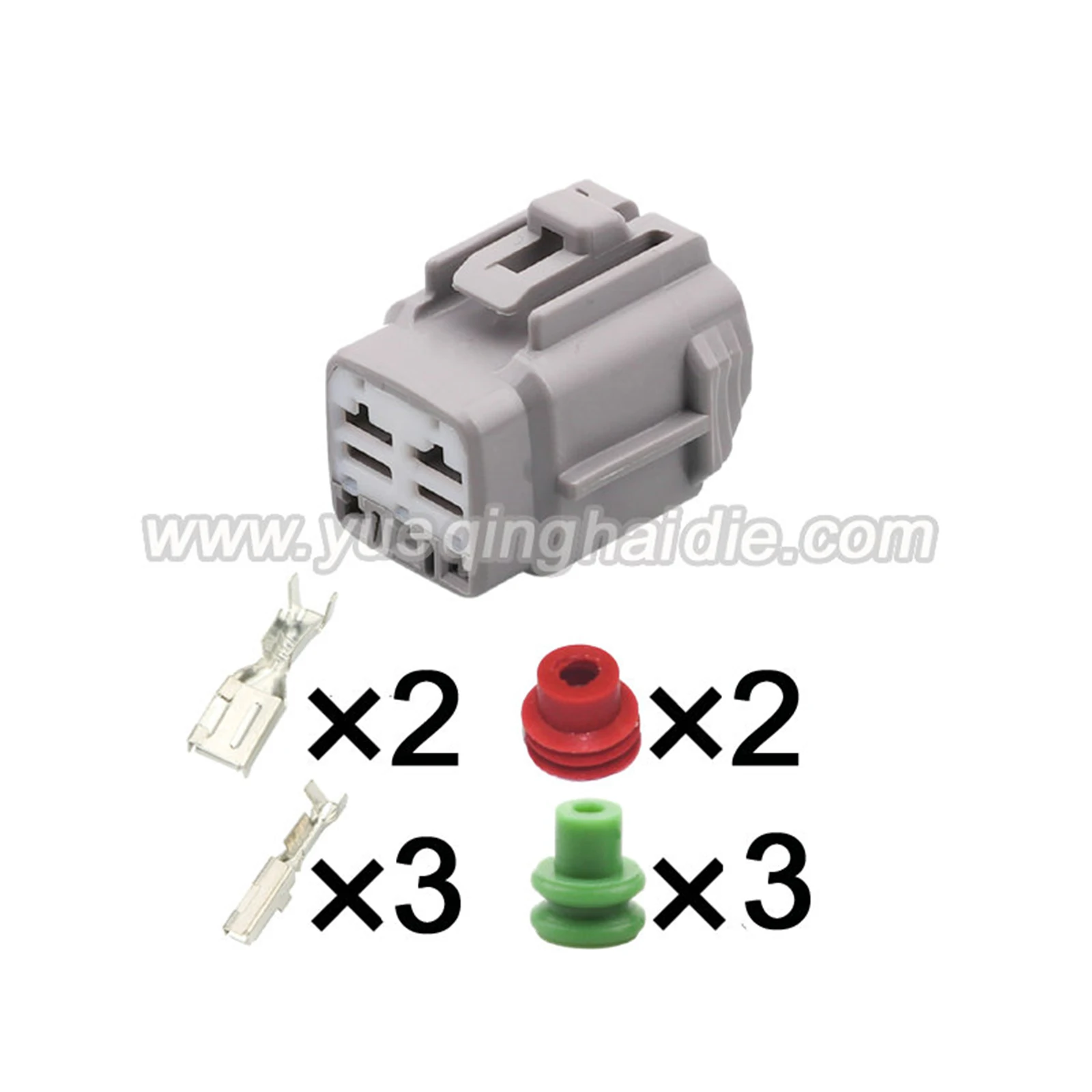 5-Pin Connector Waterproof 2.2mm 4.8mm Male Female Connector Auto Wire Harness Cable Plug for Toyota 6188-0091 6189-0166