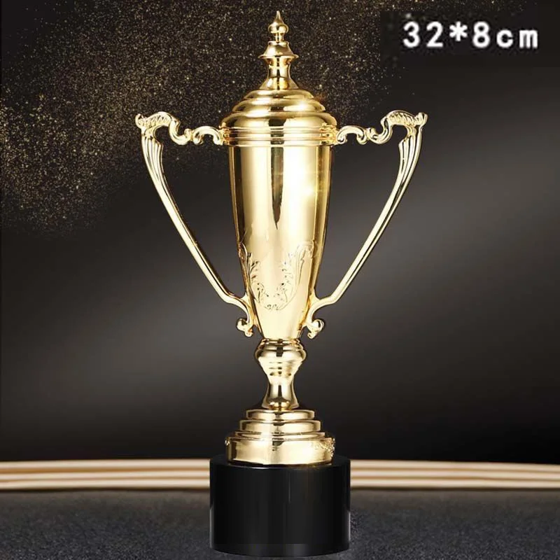 Creative Custom Crystal Trophy, High-Grade, Metal, annual Meeting, outstanding staff, Award, Home Collection, Decoration