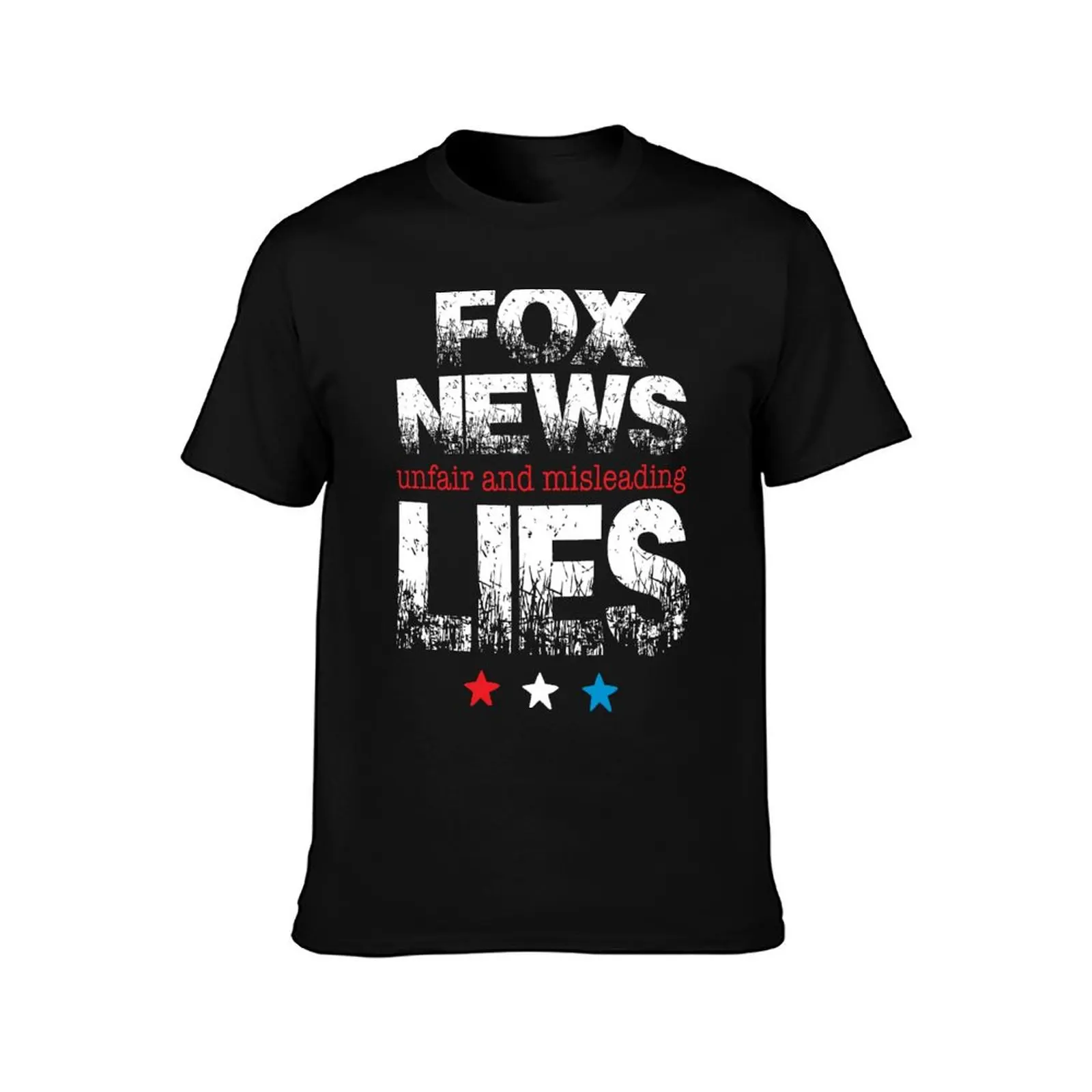 FOX NEWS LIES T-Shirt t shirt man cotton T-Shirt