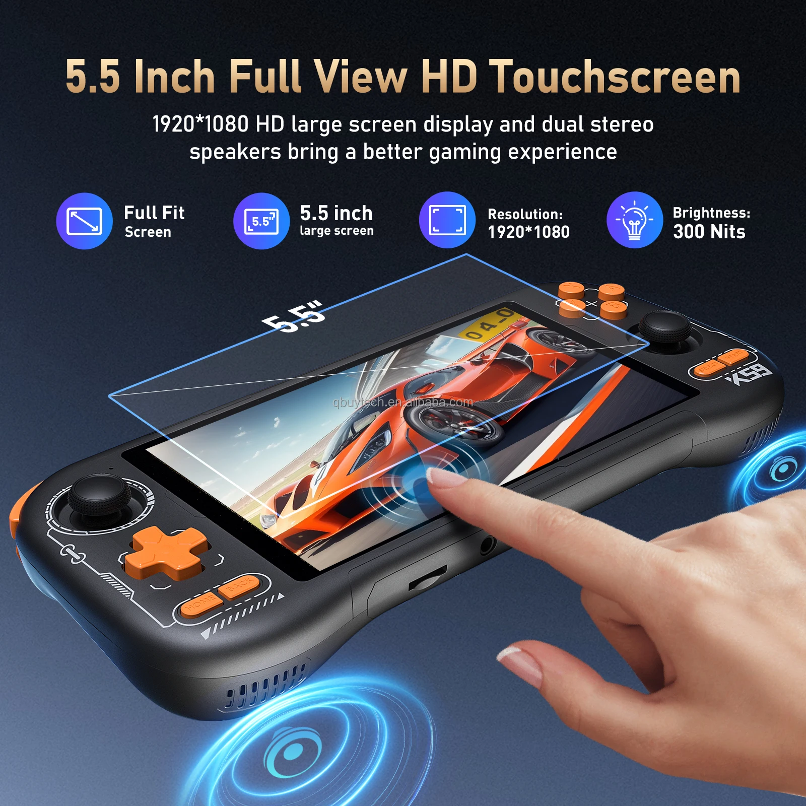 Портативная игровая консоль Yo – обзор и цена Handheld Gaming Console Youtube
