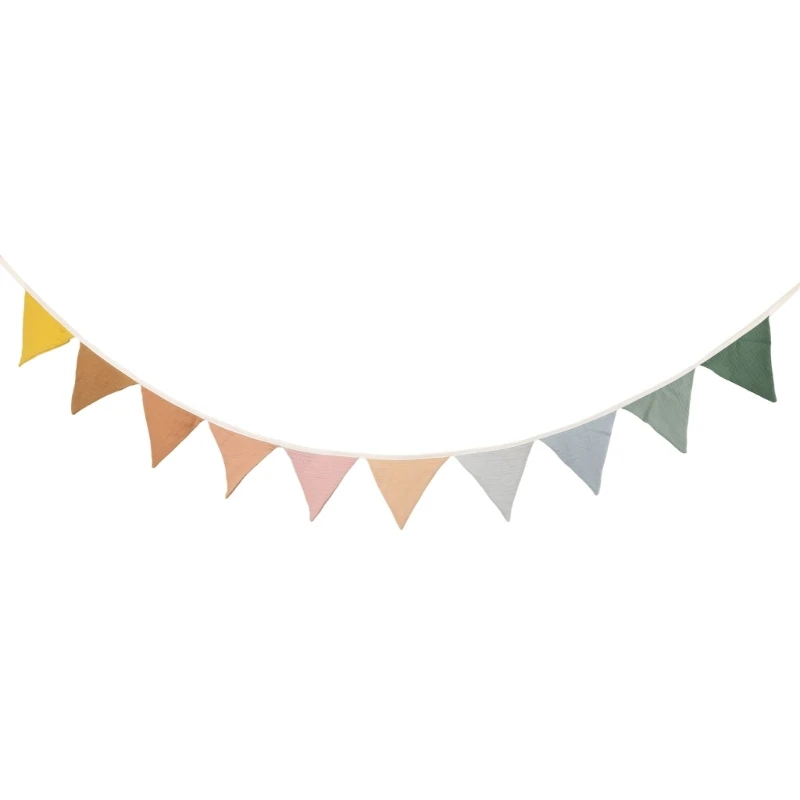 Newborn Photo Backdrop Bunting Flags Baby Photography Props Banners Room Decor