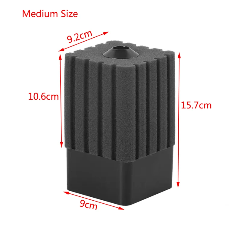 Bio Sponge Filter for Aquarium Fish Tank Shrimp Pond Air Pump Biochemical Filtration Noiseless Foam Aquarium Accessories New