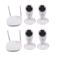 Mini Waterproof Security Surveillance Camera Home Kit 2Ch Full Hd 1080P Wireless Pir Wifi Ip Camera With Night-Vision Intercom C