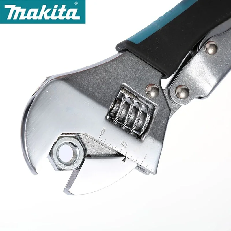 Imagem -03 - Makita Chave Ajustável B65470 Multifuncional Universal Alicate de Bloqueio Manual Braçadeira Fixa Dupla-uso Chave de Aço Conjunto Ferramenta de Reparo