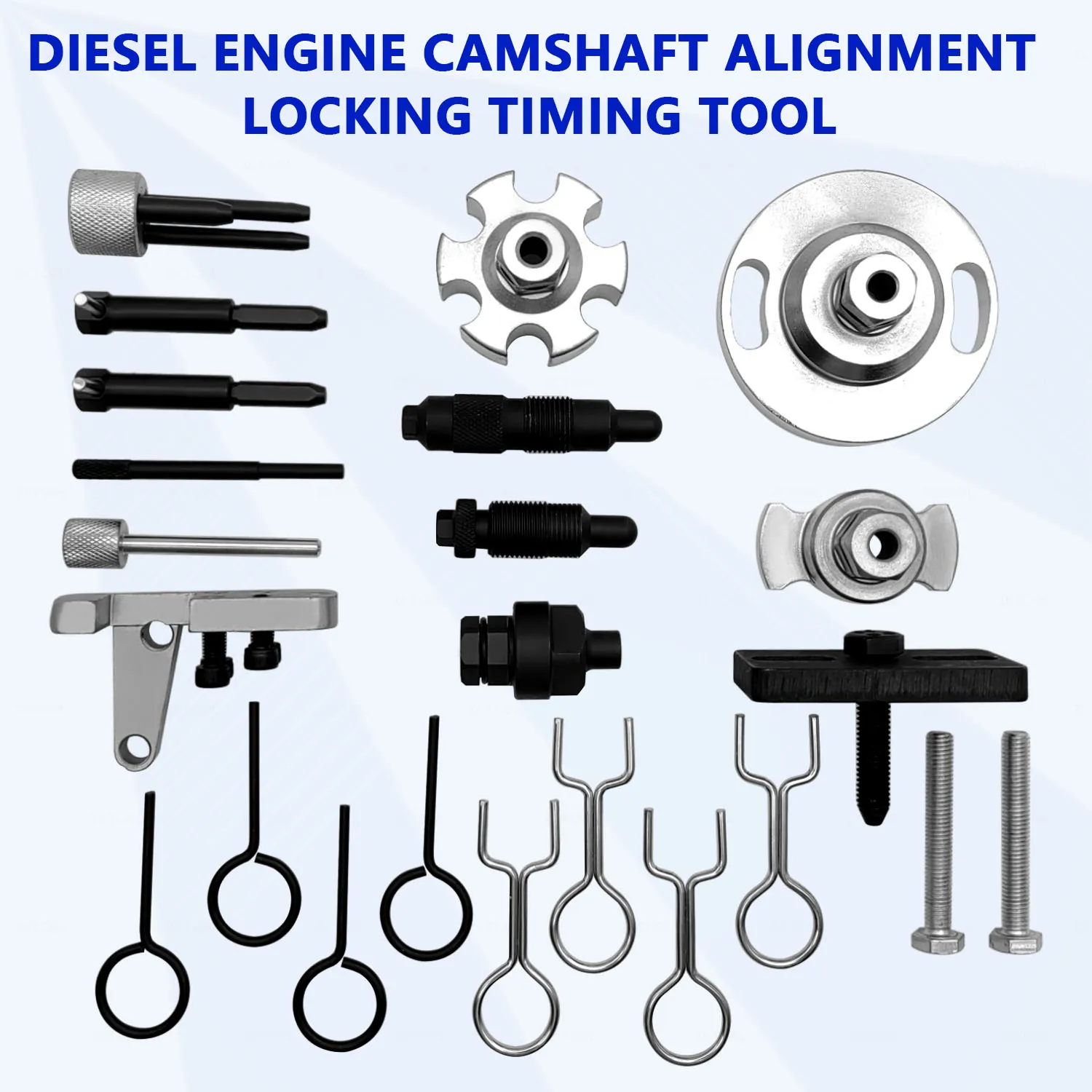 Diesel Engine Camshaft Alignment Locking Timing Tool Compatible with VW Audi A6L 2.7,Q7 3.0TDi,4.0 4.2Tdi V8 CRD A4,A5,A6,A8,Q5