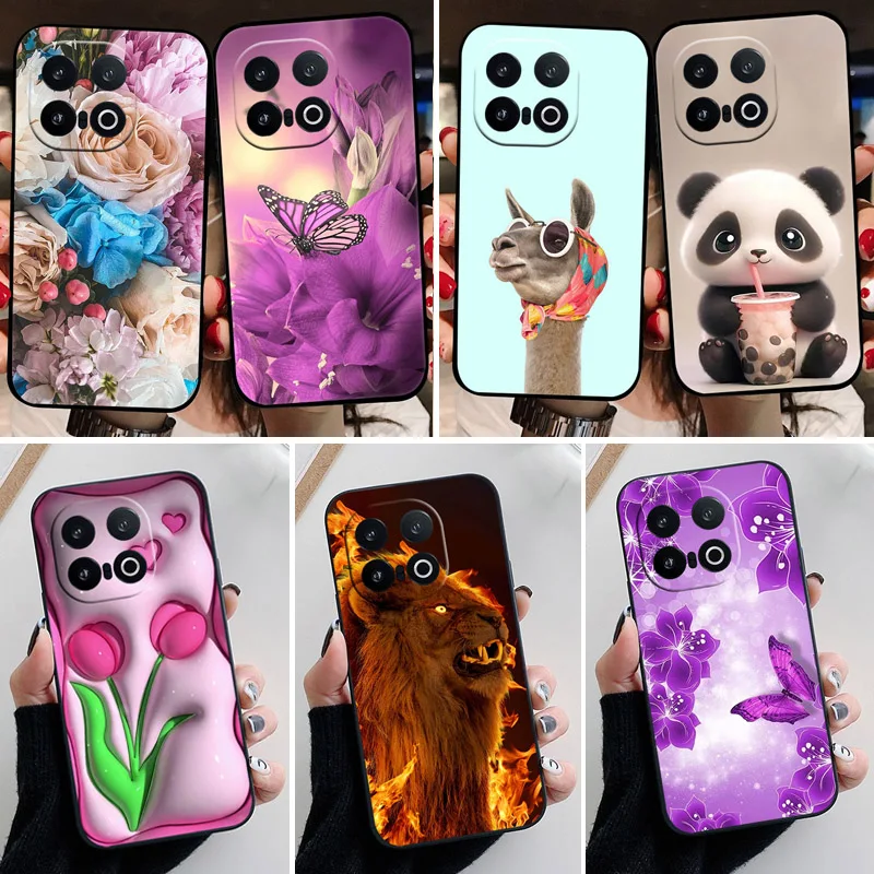 For Vivo iQOO 13 12 11 10 Pro Case Fashion Soft Silicone Back Cases for Vivo iQOO 12 Phone Cover iQOO13 etui Fundas iQOO10 Cute