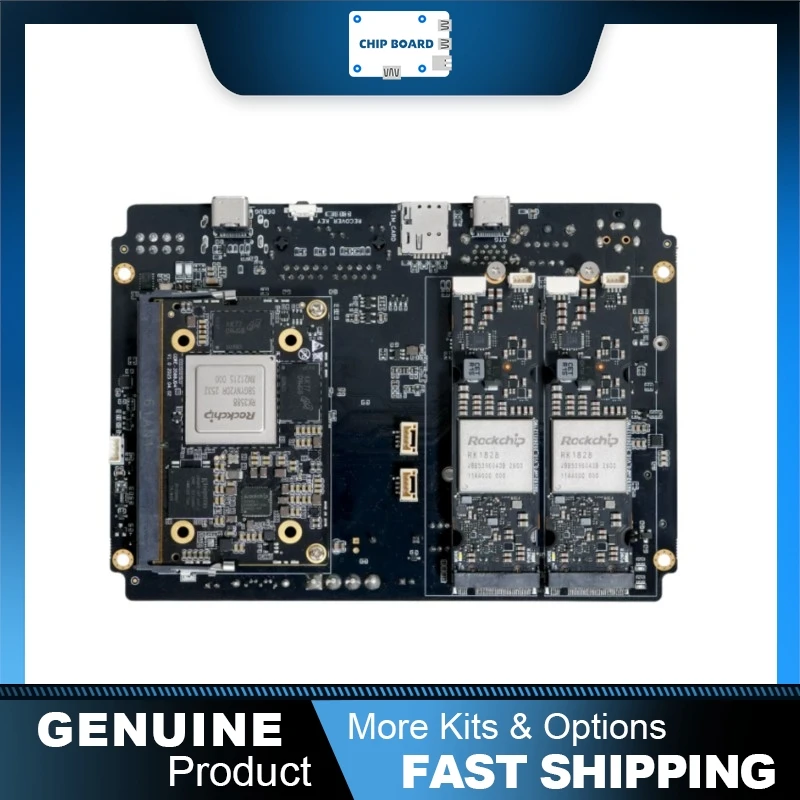 Firefly AIBOX PRO KIT RK1828 M50 AI Board, M.2 Accelerator Expansion for Large Model Edge Computing