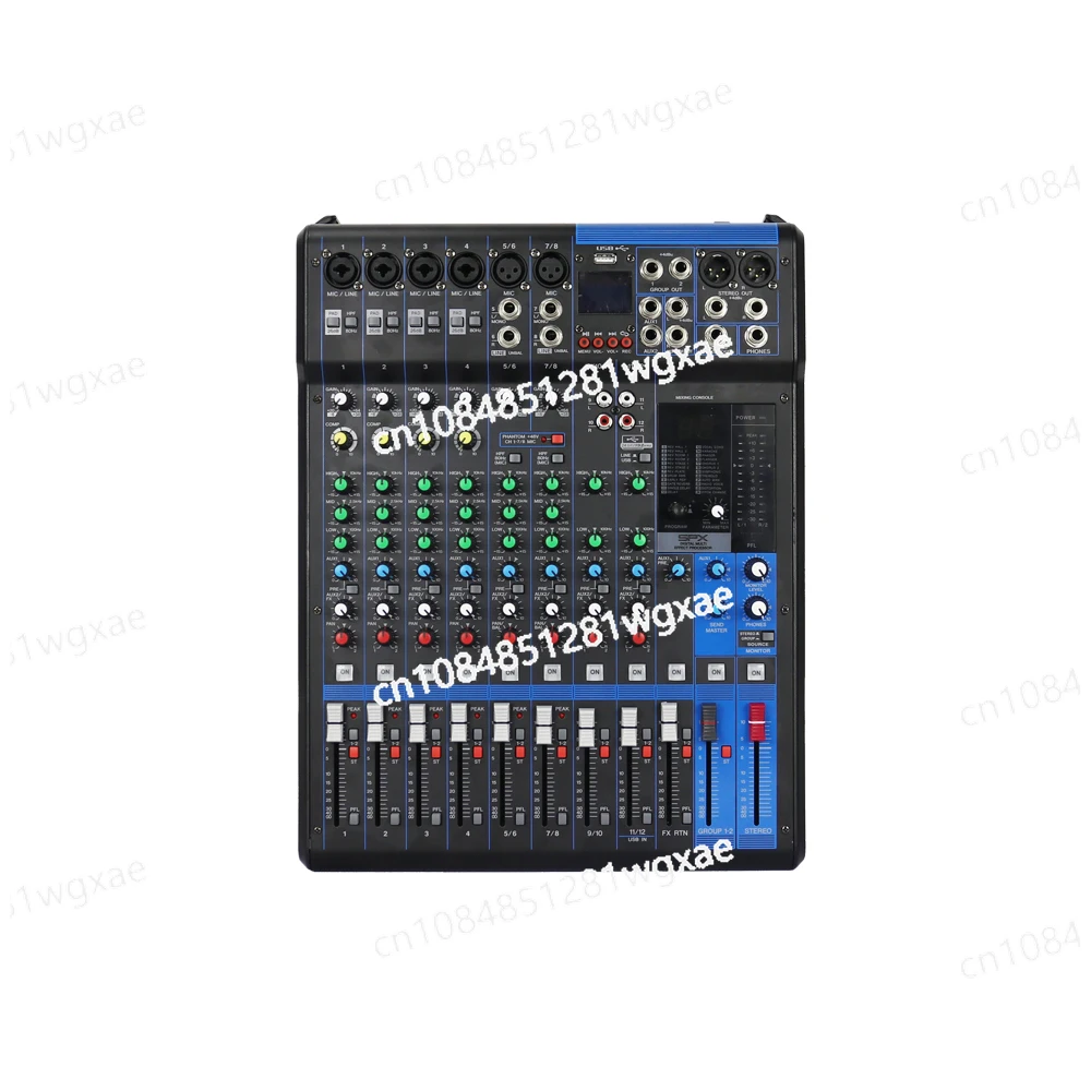 USB Mixer with 24 DSP Effects for Stage Performance Recording