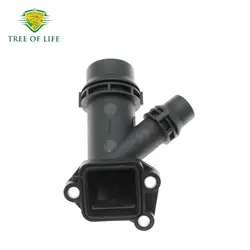 11127806196 For BMW 1 3 5 7 X3 X5 X6 Car Engine Cooling Radiator Coolant Hose Connector Outlet Flange Pipe Coupler 11122247744