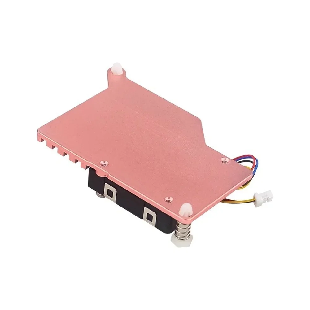Active Cooling Fan with For PWM and Pure Copper Heatsink for For RASPBERRY Pi 5 to Reduce CPU Throttling Effectively