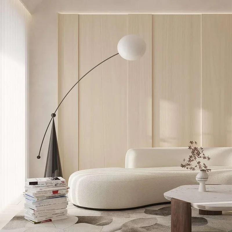 

Nordic Style Home Decorations LED Floor Lamp Sofa Edge Light Bedroom Study Hotel Standing Lamps Living Room Monochrome SAMDYHA