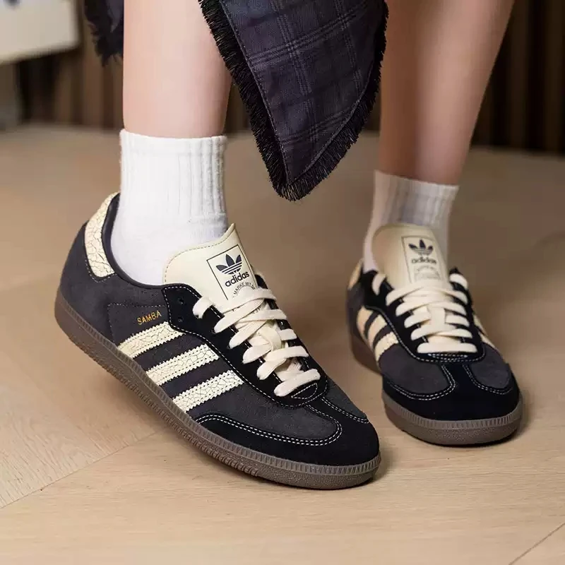 Adidas Men's and Women's Shoes Original Retro Breathable Fashion Casual Wear-Resistant New Outdoor Sports Shoes Skateboard Shoes Kk2268-3