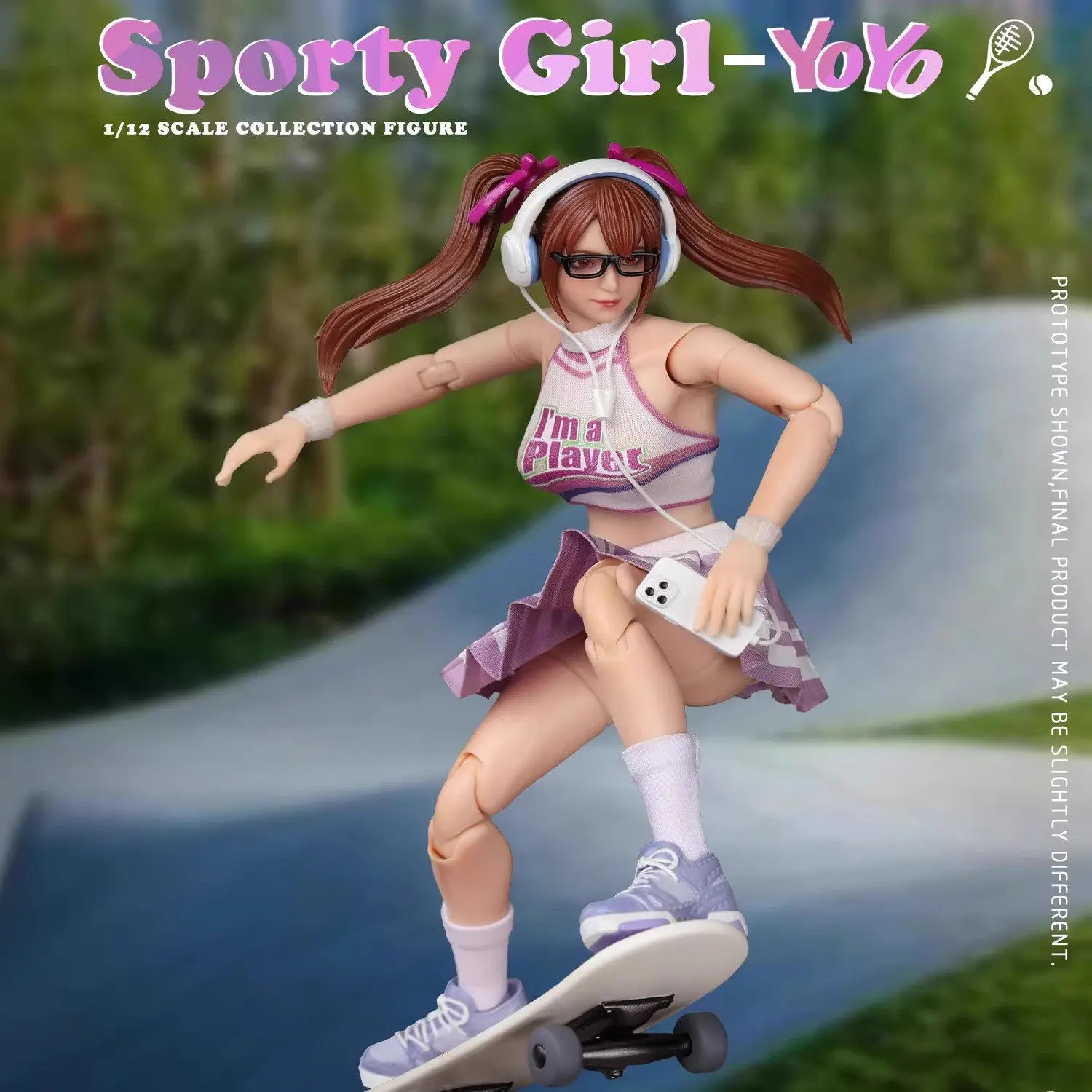 

CFTOYS Original 1/12 Sports Girl Youyou Action Doll Toy Collection Gift Model Pre-sale Discount Stage
