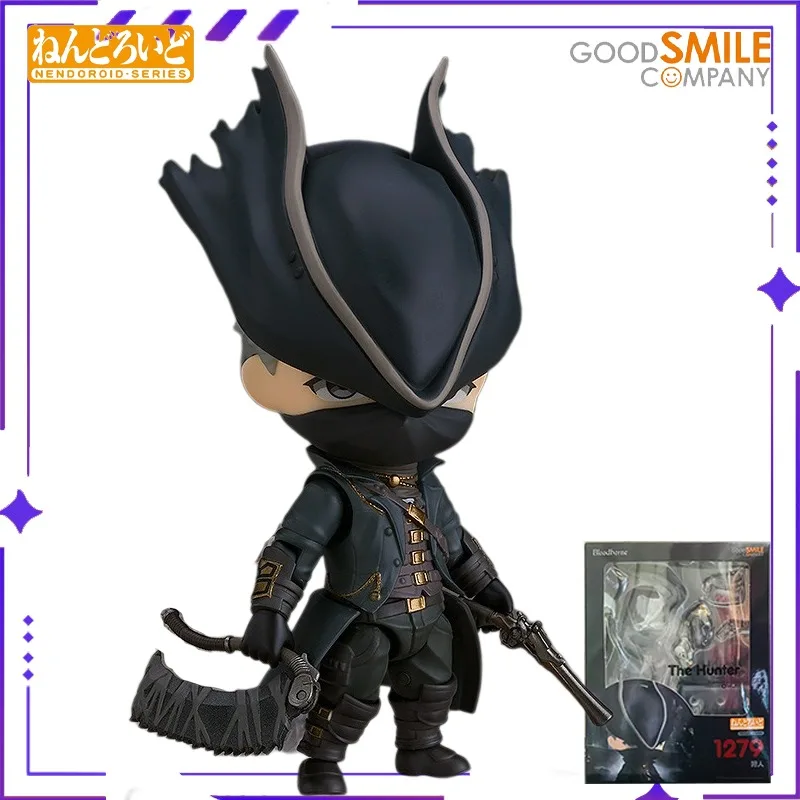 GSC, GoodSmile Original GSCClay Hombre #   1279 Bloodborne Curse Hunter juego móvil Anime modelo hecho a mano juguete colección de regalo en Stock