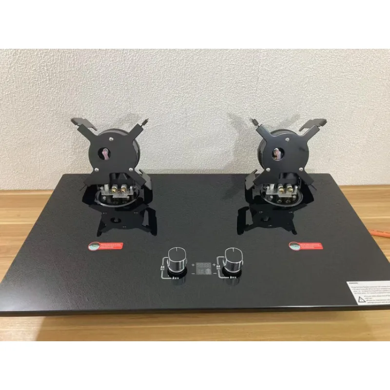 Built in Table Top China Smart Commercial Gas Stove with Glass Panel for Kitchen Household