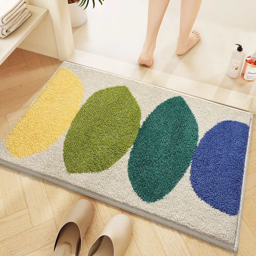 

Nordic Minimalist Entrance Door Mat Bathroom Door Floor Mat Carpet Fresh Ins At The Entrance