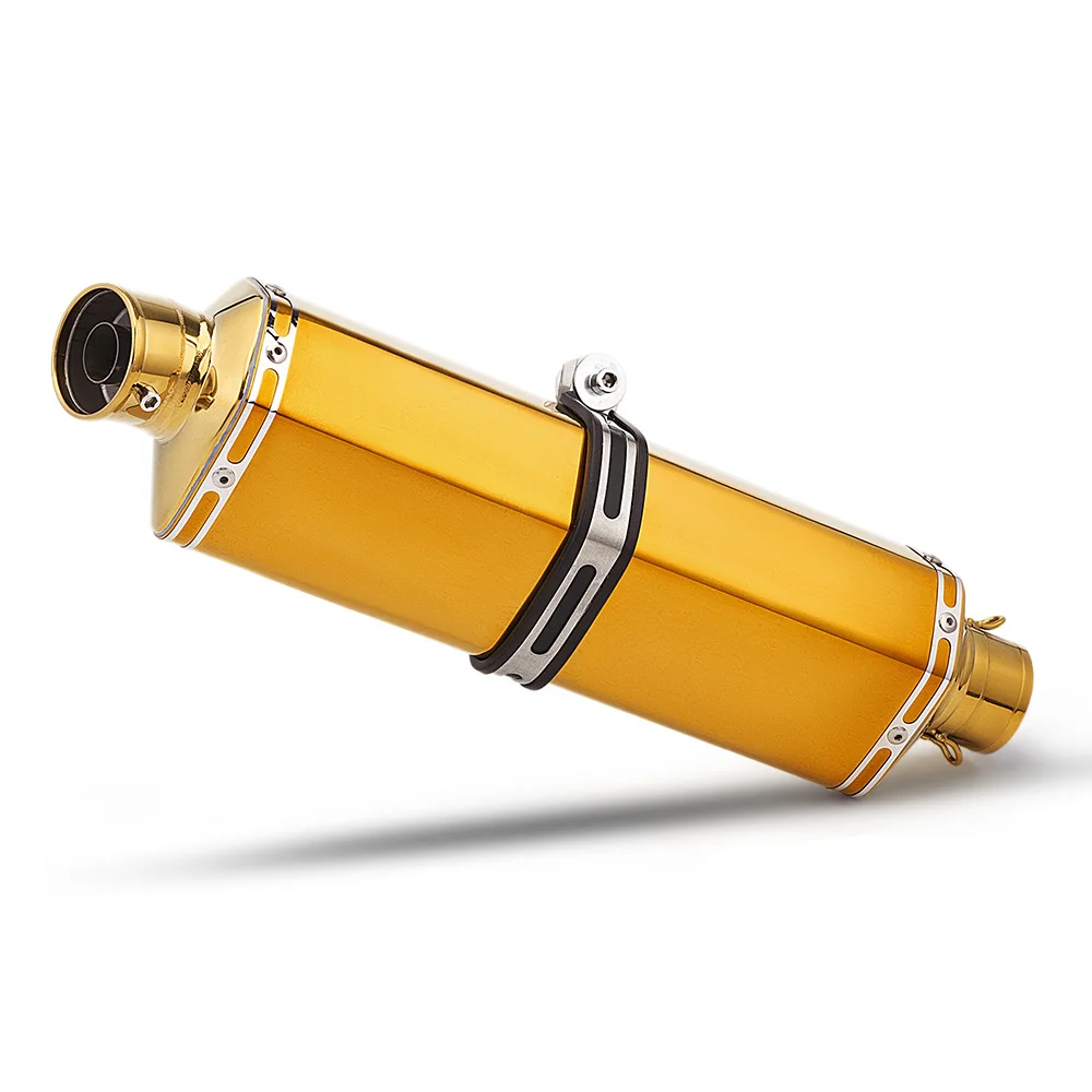 51MM Universal Motorcycle Exhaust Muffler For MT07 ZX4R R1 S1000RR PCX125 CBR650 T58 Modified motorcycle rear exhaust muffler view 2