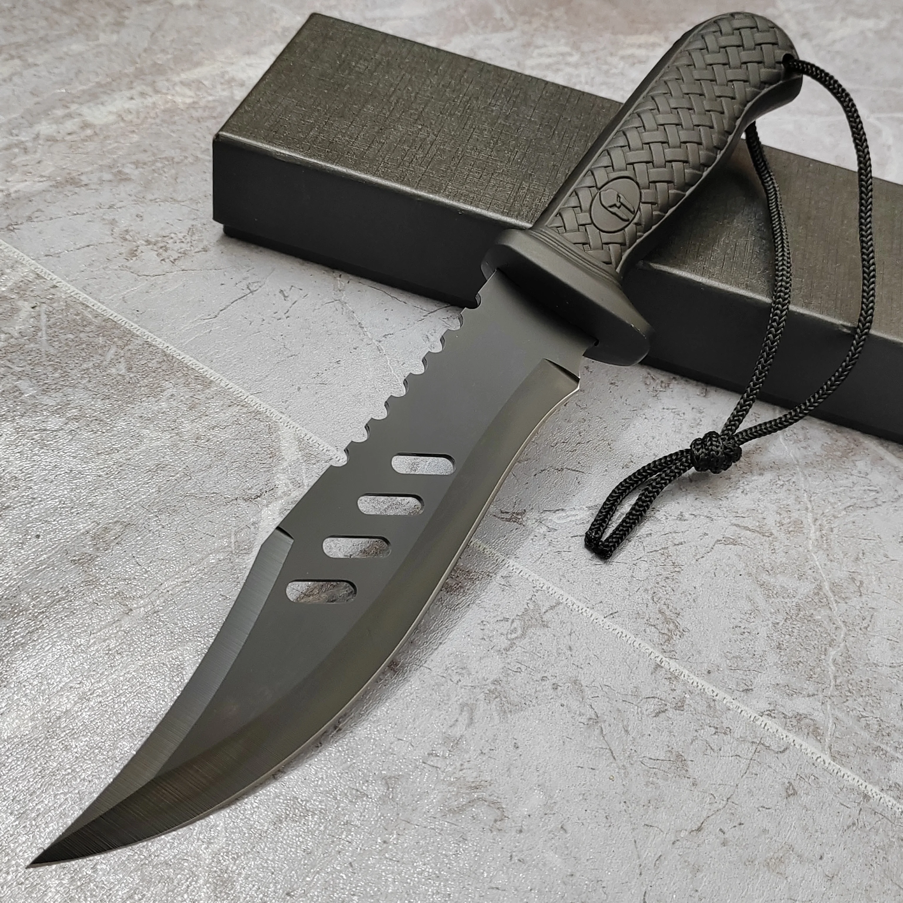 Wild Multifunctional Portable Outdoor Knife Camping High Hardness Knife Outdoor Straight Knife