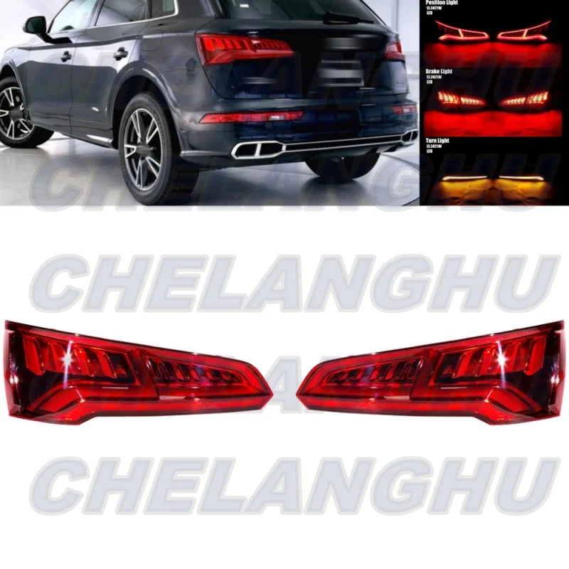 

LED Tail Light For Audi Q5 2018 2019 2020 European version Pair Left+Right Rear Lamp Car accessories 80A945093 80A945094