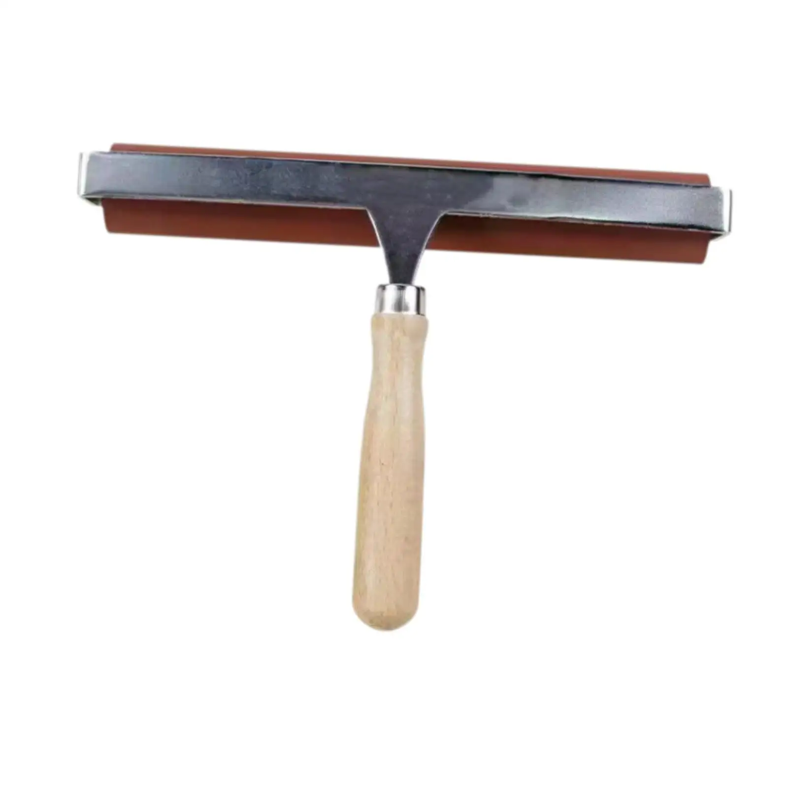 

Brayer Roller DIY for Crafting Ink Roller with Wooden Handle Rubber Roller