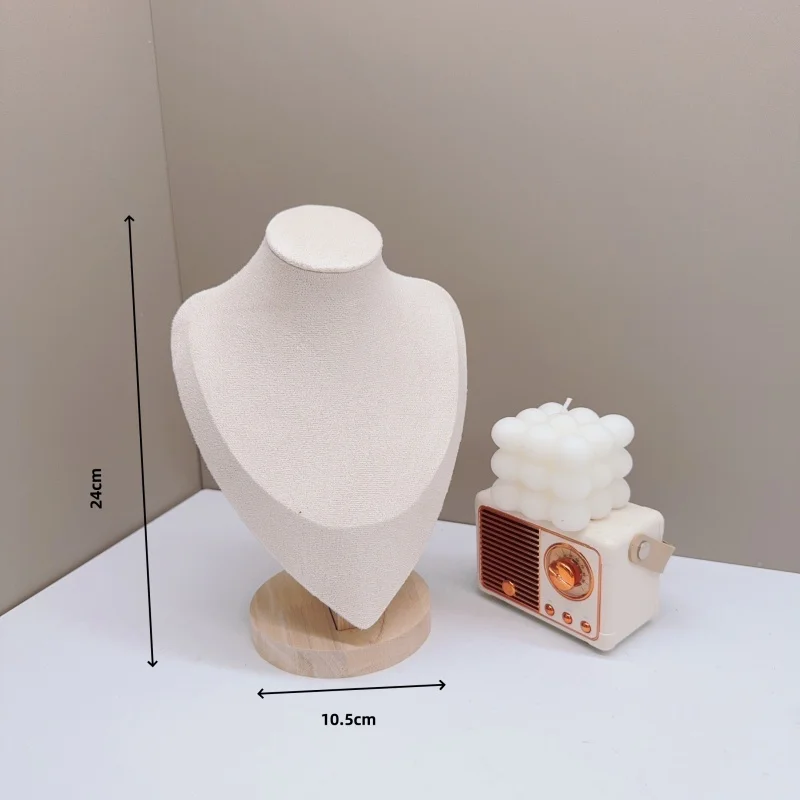 Holz-Halskettenständer Schmuckkästchen Aufbewahrungshalter Anhänger-Schmuckständer Geeignet für Heim- oder Ladenausstellung – Detail 12