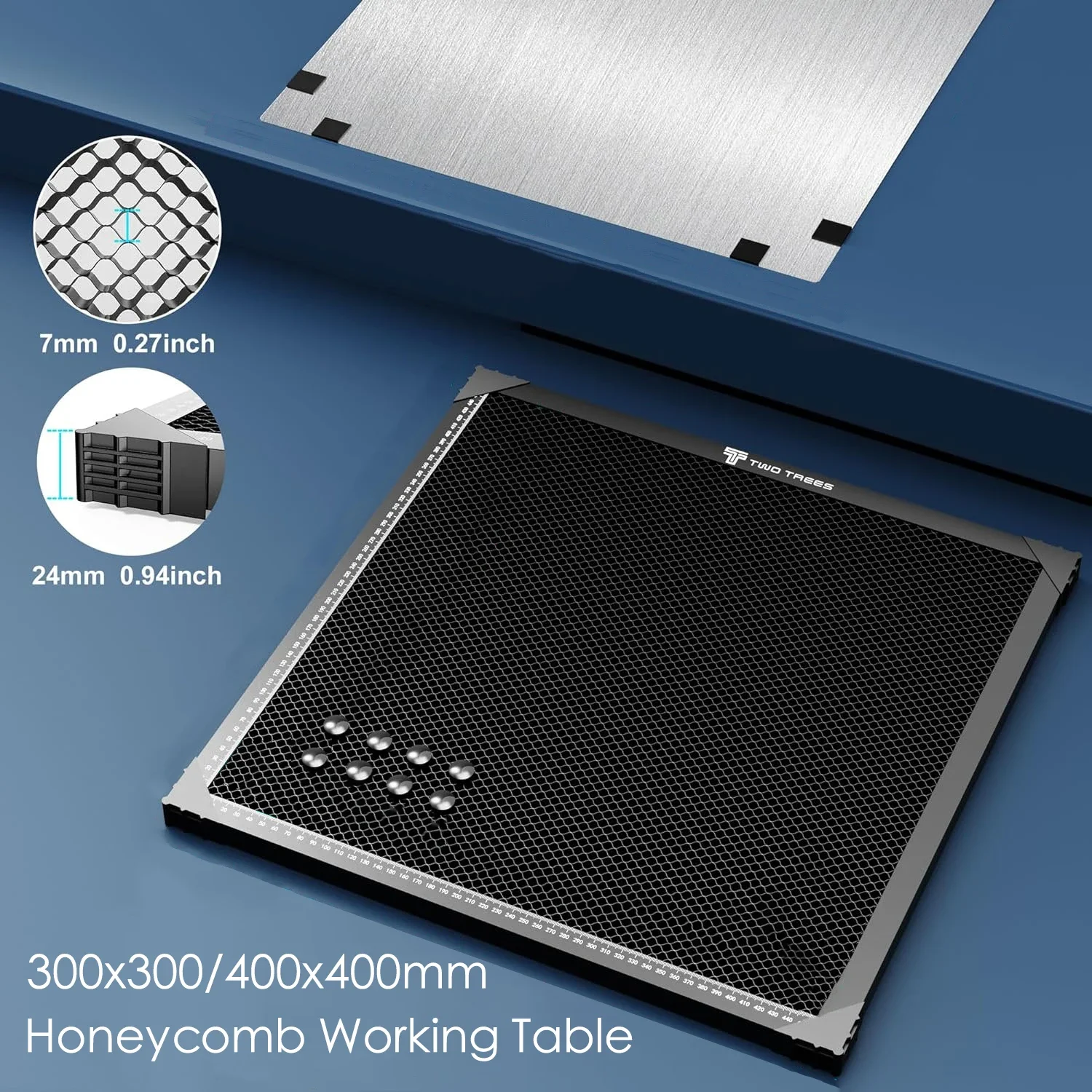 TWOTREES Laser Honeycomb Working Table Size 300*300mm 400x400mm For Laser engraving machine TS2 Co2 DIY Laser Equipment Part