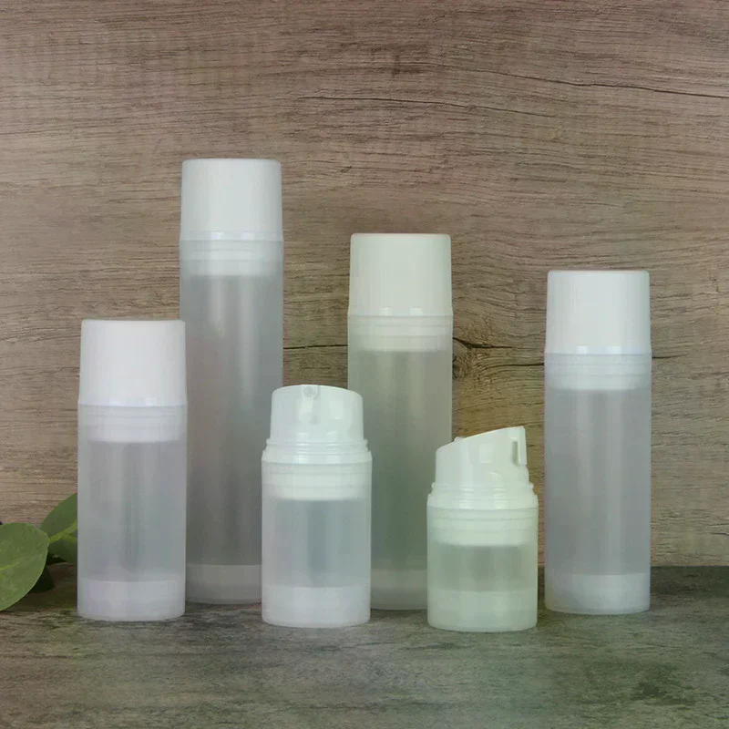 30-150 مللي متجمد السفر زجاجة مضخة موزع زجاجات محلول فارغة إعادة الملء فراغ حاوية مستحضرات التجميل الصحافة نوع النساء يشكلون