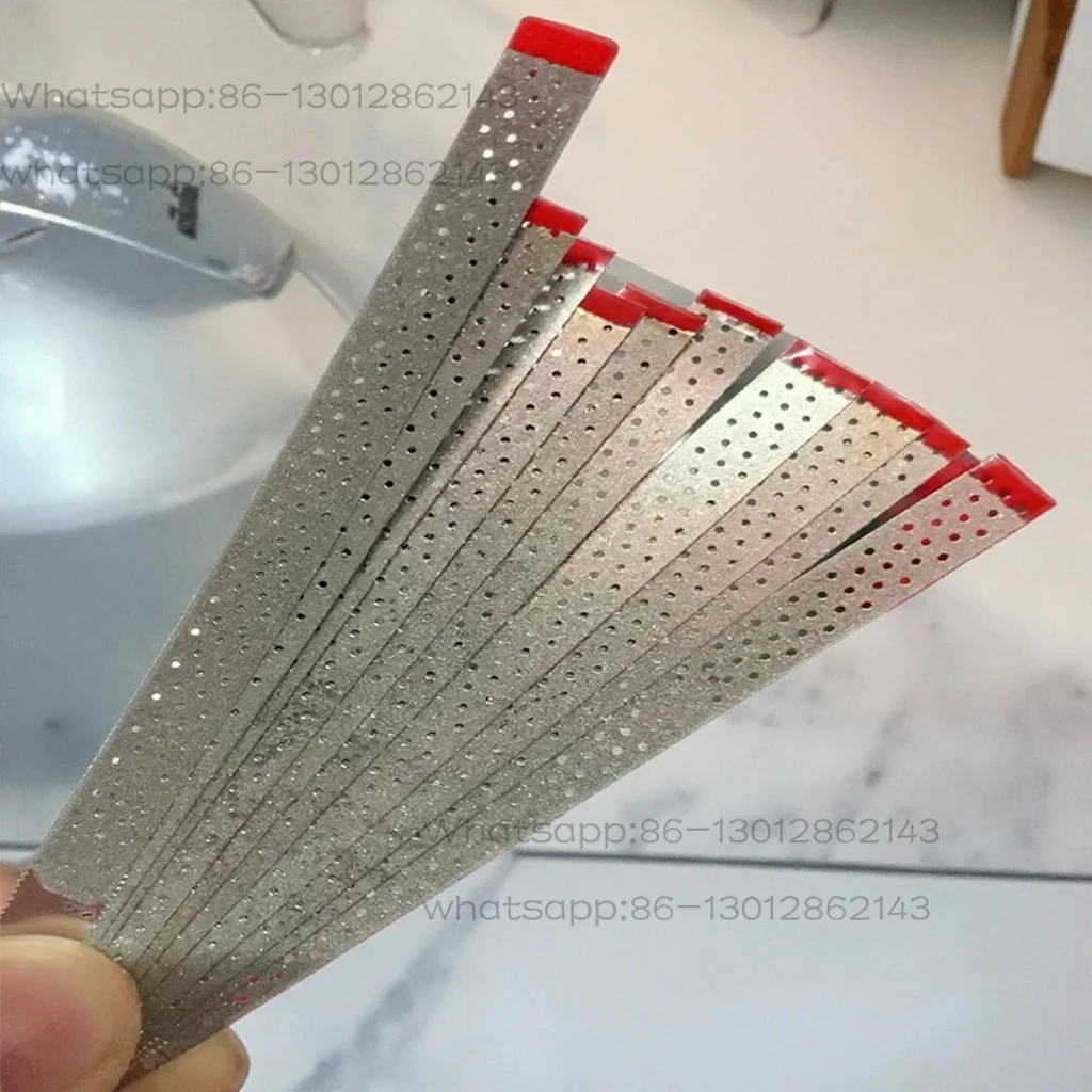 Matériel Bandes de polissage diamant en acier inoxydable