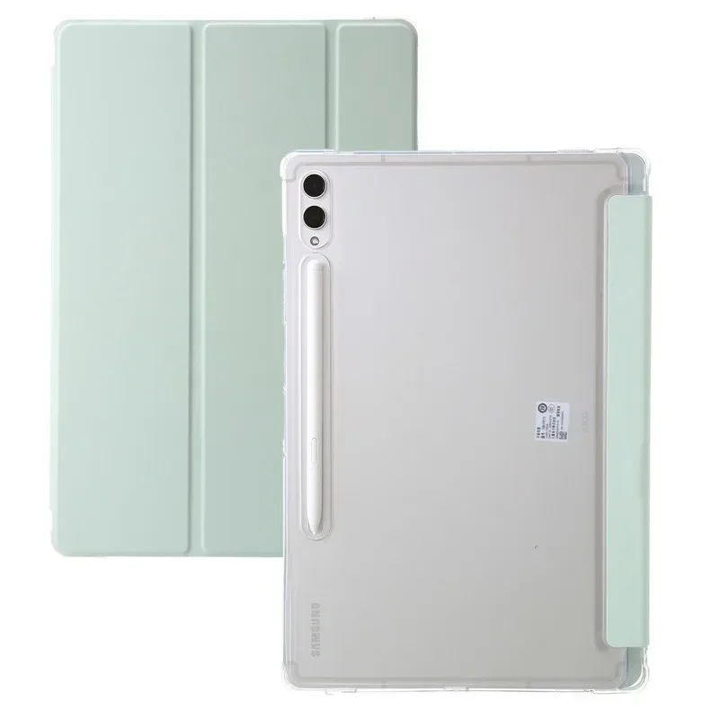 For Samsung Tab S10 Lite Case with Pen Holder Acrylic Clear Hard