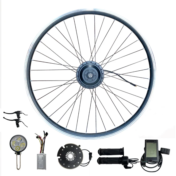 

Ebike Conversion Kit 29" Wheel Electric Bicycle Hub Motor Conversion Kit Fat Tire Ebike Kit Lithium Battery Twist Down Tube 26"