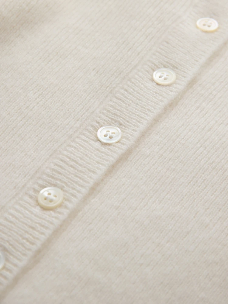 ADDONEE, jersey clásico con cuello Henry para mujer, suéter 100% de Cachemira, ropa básica ajustada de punto de Cachemira suave para otoño e invierno