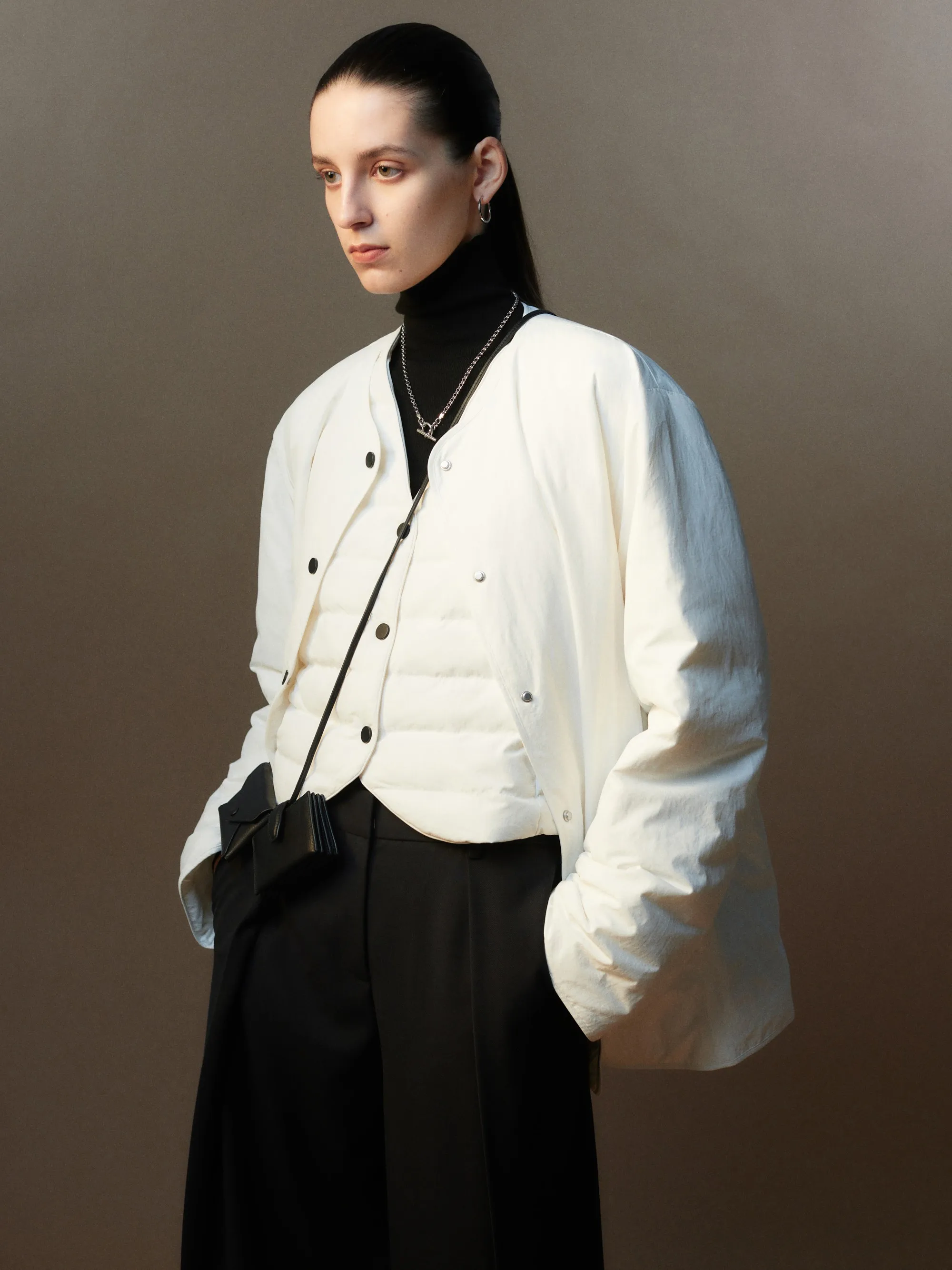 Dupla face usar leve fofo 95% branco ganso para baixo colete feminino emagrecimento quente outerwear na moda para baixo casaco jaet