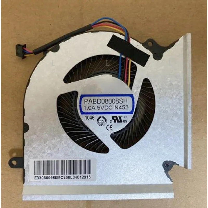 L وحدة المعالجة المركزية GPU مروحة التبريد Lüfter Kühler ل MSI GE66 GP66 GL66 MS-1541 MS-1542