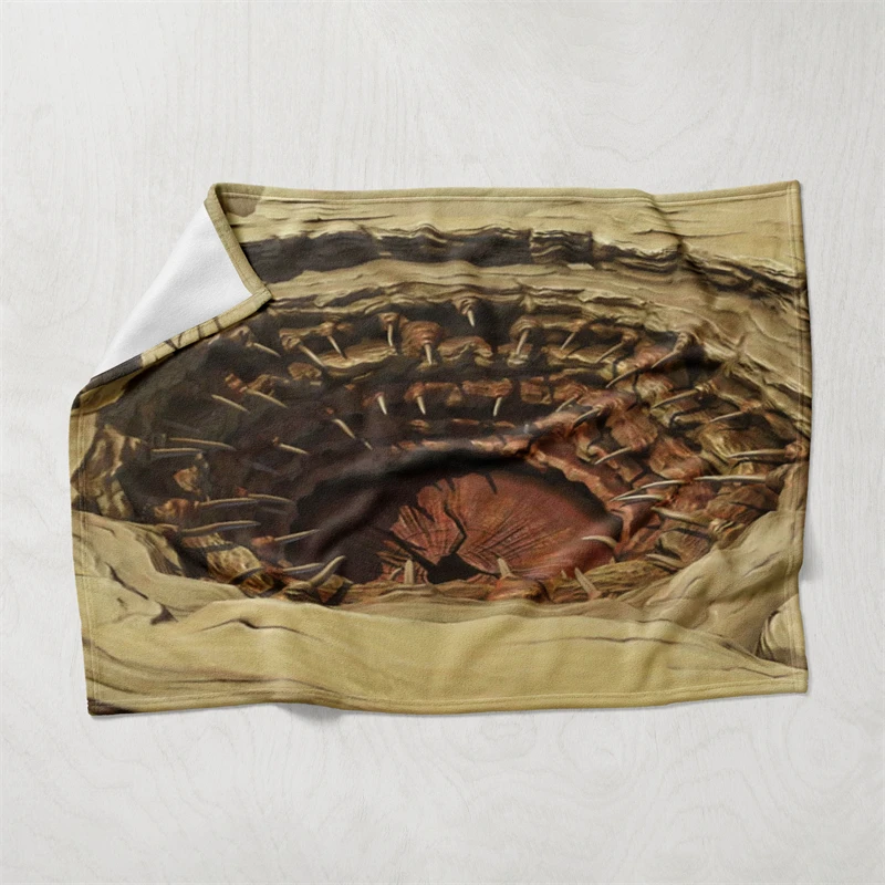 Gaslight Gatekeep Girlboss The Sarlacc Pit Throw Blanket for Women Men Girls Boys Kids Pets Dogs Cats Couch Sofa Bed Decor