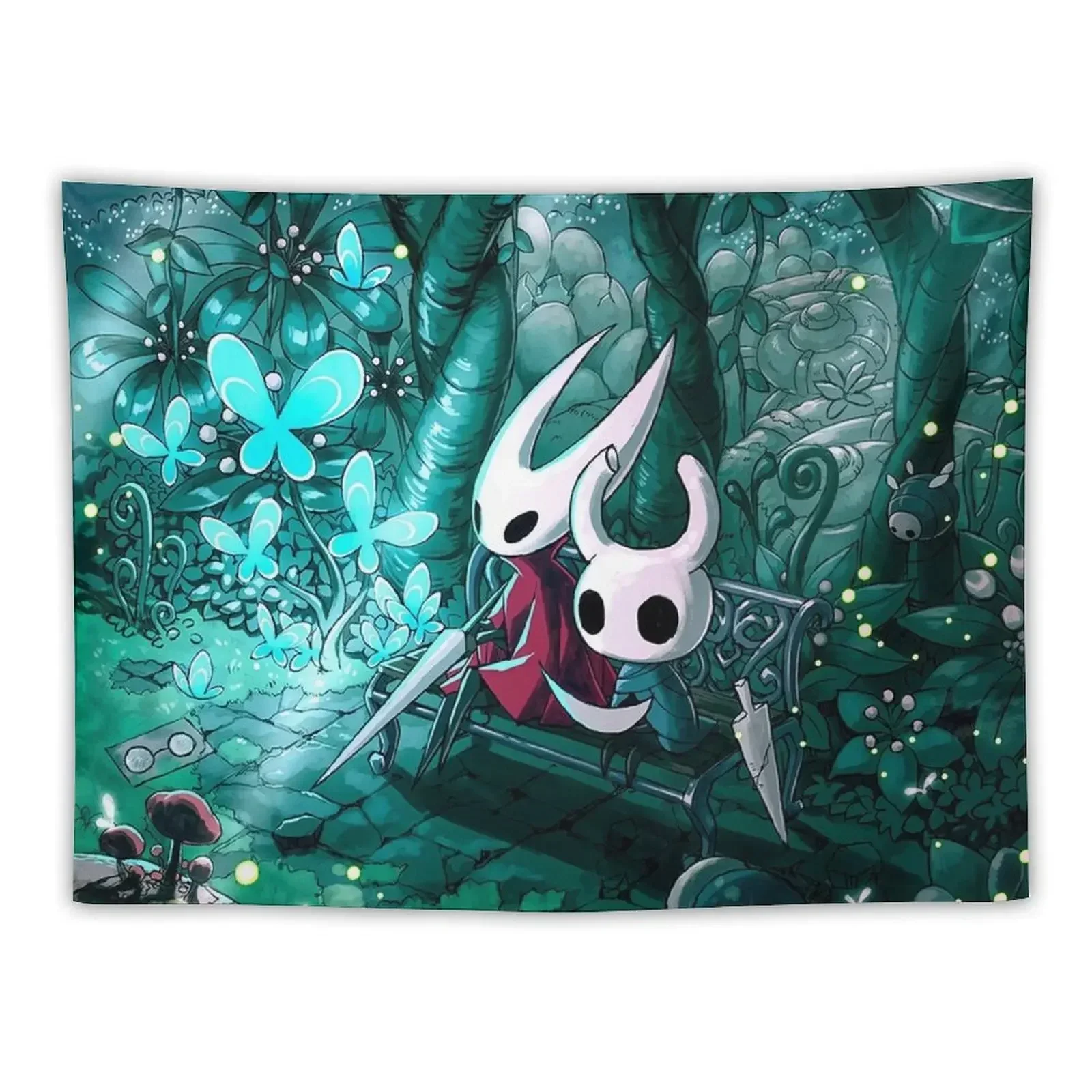 hollow knight Tapestry Wallpaper Bedroom Room Decoration Accessories Wall Hanging Decor Tapestry