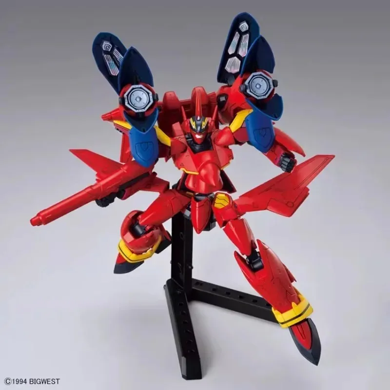 Bandai Original Anime MACROSS7 HG 1/100 VF19 FIRE VALKYRIE WITH SOUND BOOSTER Model Action Figure Toys Gifts for Children