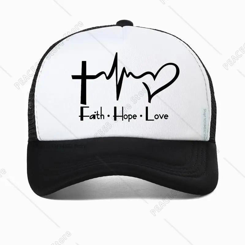 

Enjoy Jesus Christ The Real King Christian Funny Hip Hop Hat Unisex Faith Prayer Graphic Baseball Cap Mesh Breathable Hats