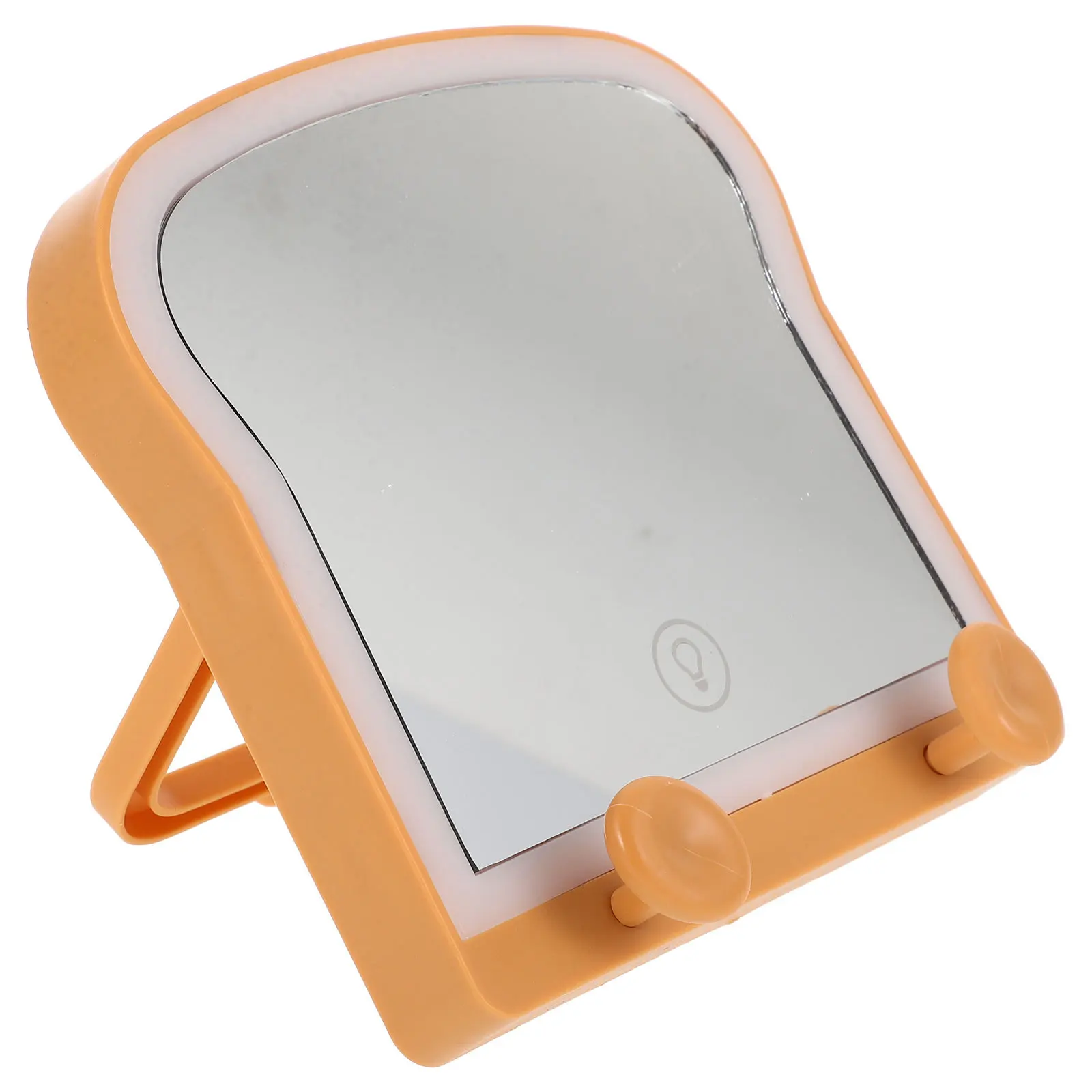 Desktop Makeup Mirror with Trendy Style Frame for Daily Grooming and Room Decoration Tabletop Dress Mirror Clear Reflection