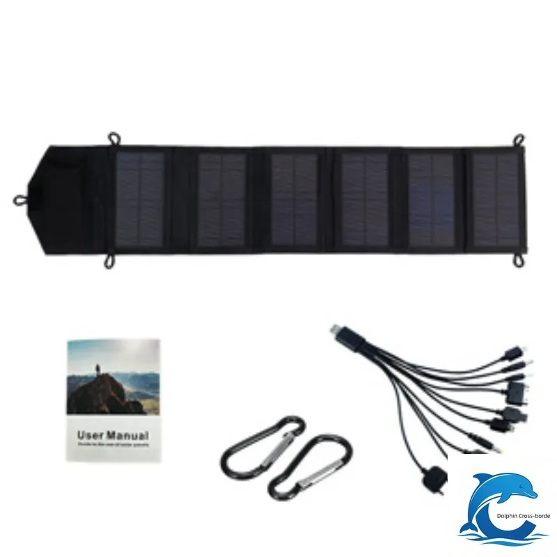 Suitable for 15W Portable Foldable Solar Panel,5V USB Outdoor Camping Solar Charger
