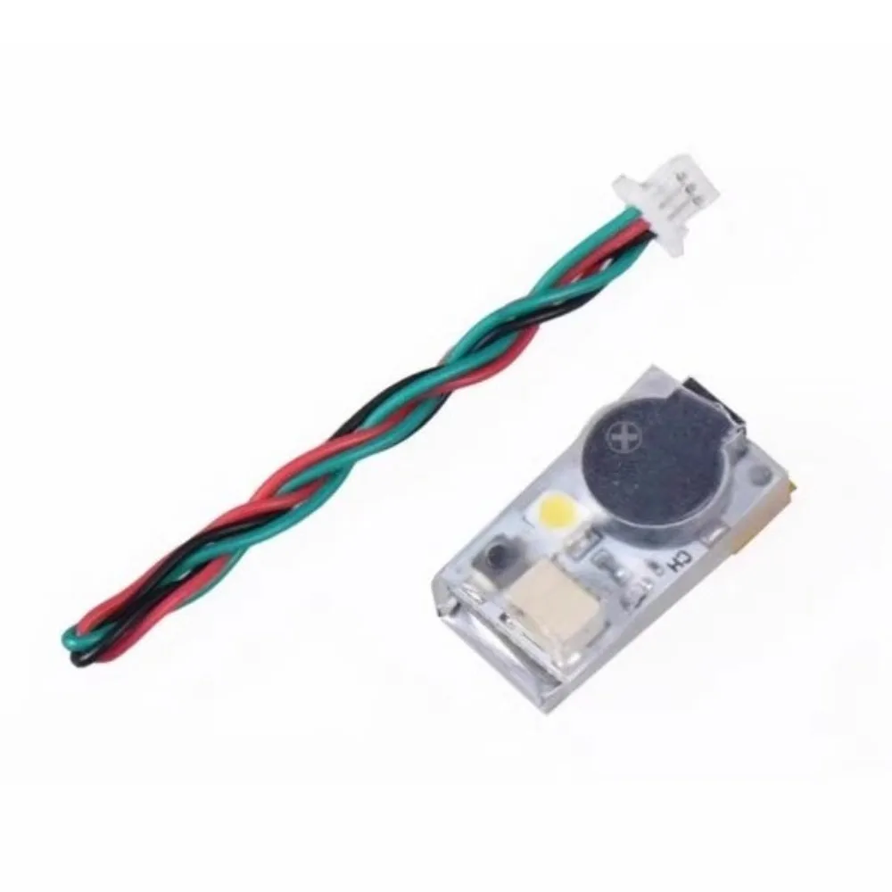 Upgrade JHE42B JHE20B Finder Super Loud Mini Buzzer Tracker LED Light Anti-lost RC Airplane Parts for RC FPV Drone