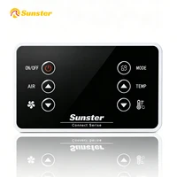 Contrôleur de climatiseur 12V 24V avec application Bluetooth et télécommande pour camping-car, caravane, camion, pièces de climatisation 1