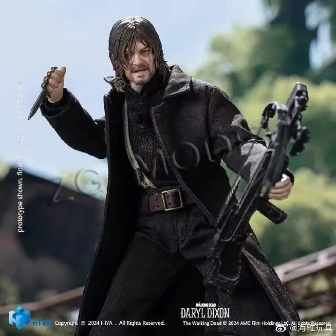 【In Stock】HIYA Toys 1/12 The Walking Dead: Dead City Daryl Dixon Articulated Action Figure view 2