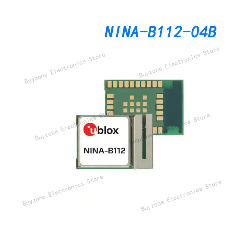 

NINA-B112-04B Bluetooth Modules - 802.15.1 Stand-alone BLE Module with internal antenna, nRF52832, SMD