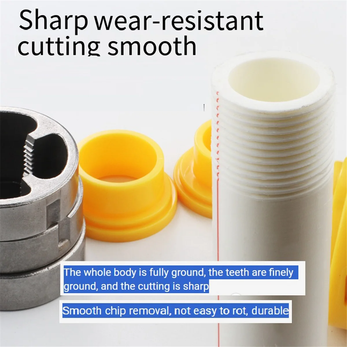 LTTX New Ppr Thread Making Tool Electric Drill to Water Pipe Threader Plastic Die Electric Threading Machine Tool Water Pipe