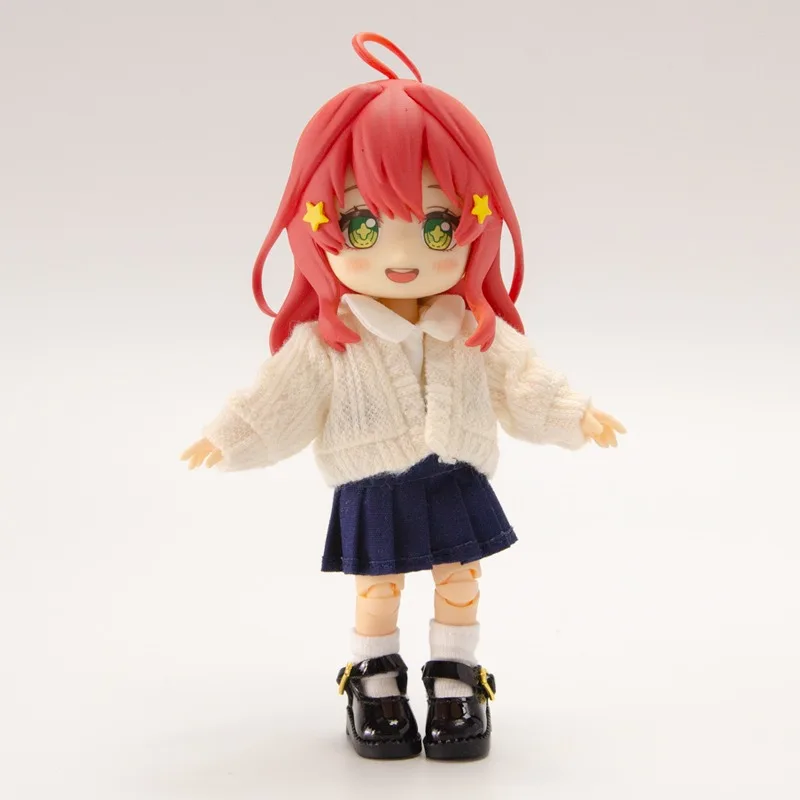 ob11 babykleertjes P9 gebreid vest Ymy lange mouwen jas GSC klei beeldje 1/12 bjd trui body9 hoodie