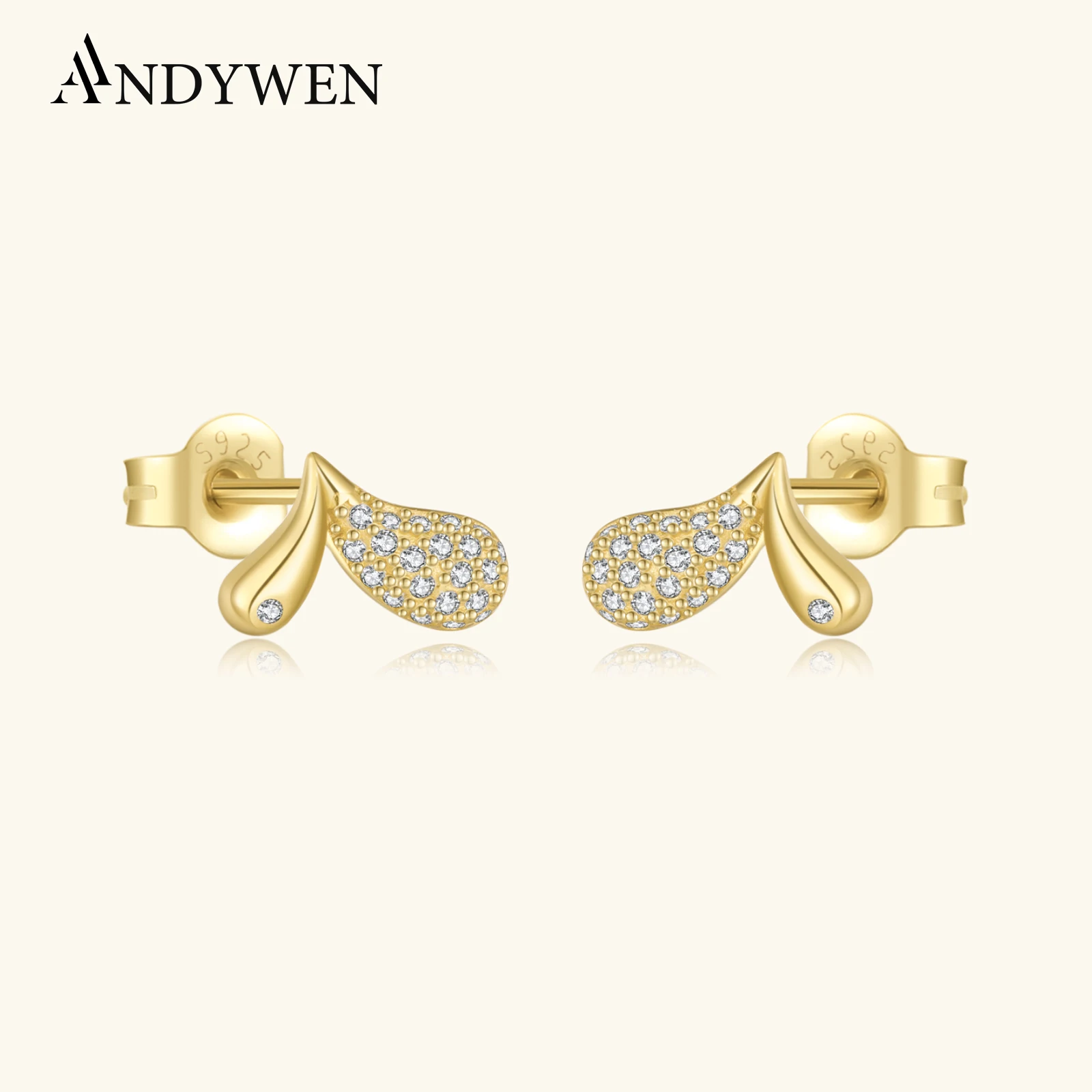 

Женские серьги из серебра 925 пробы с фианитами