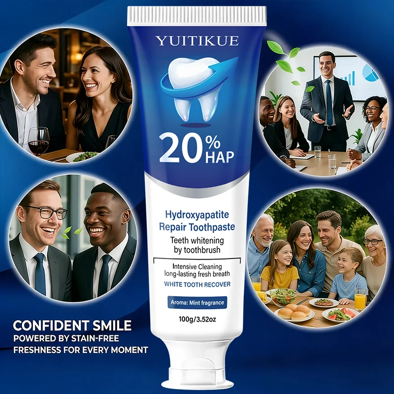YUITIKUE 100g20% HAP Hydroxyap - Teeth Whitening That Works ulasan dan harga