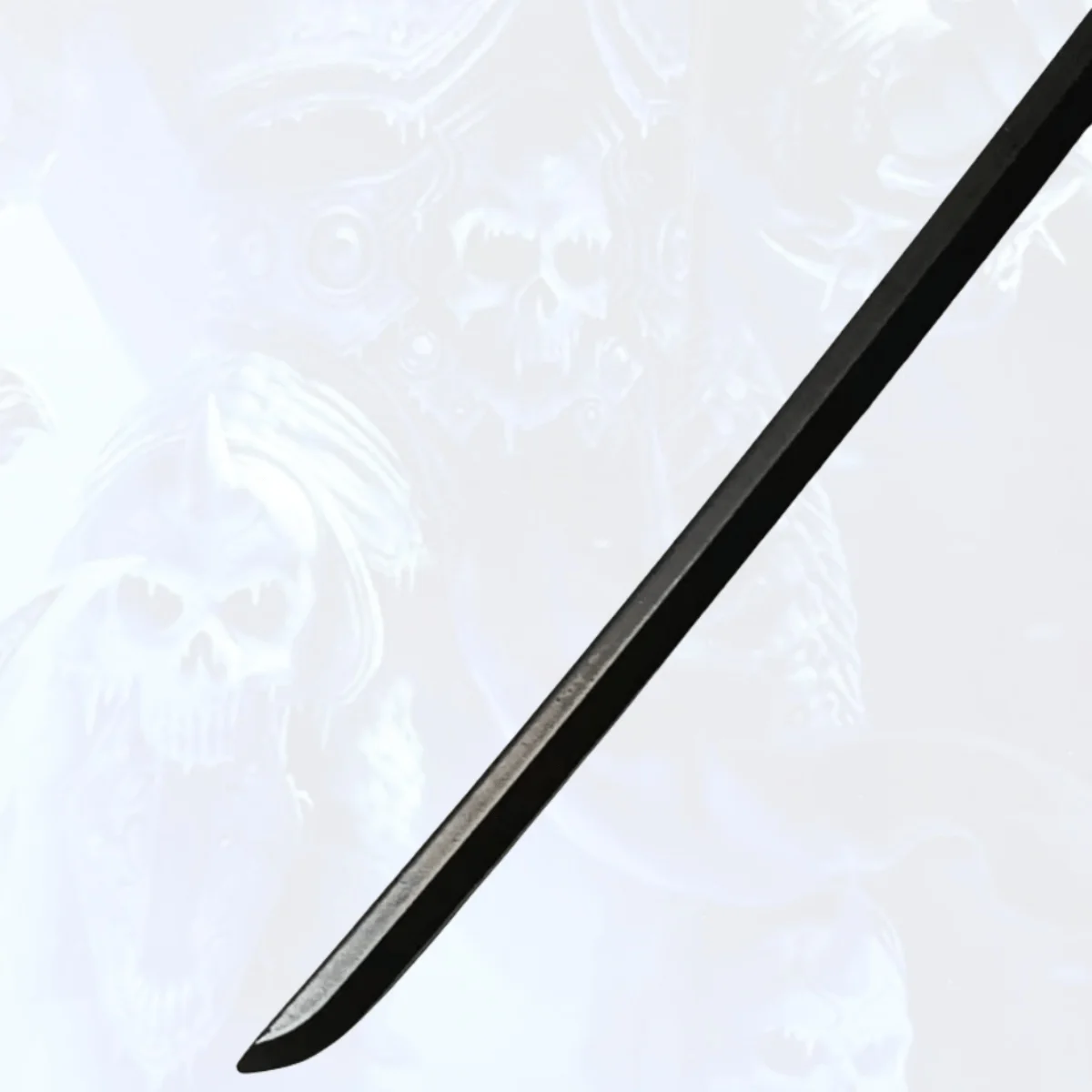 Espada katana de metal com lâmina marrom, 5.9 polegadas, faca ninja, sabre samurai original, sabre japonês katana, acessórios de cosplay, brinquedo adereço