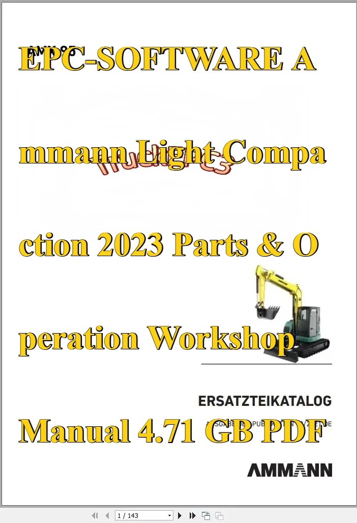 

EPC-SOFTWARE Ammann Light Compaction 2023, руководство по техническому мастерству и операциям, 4,71 ГБ PDF