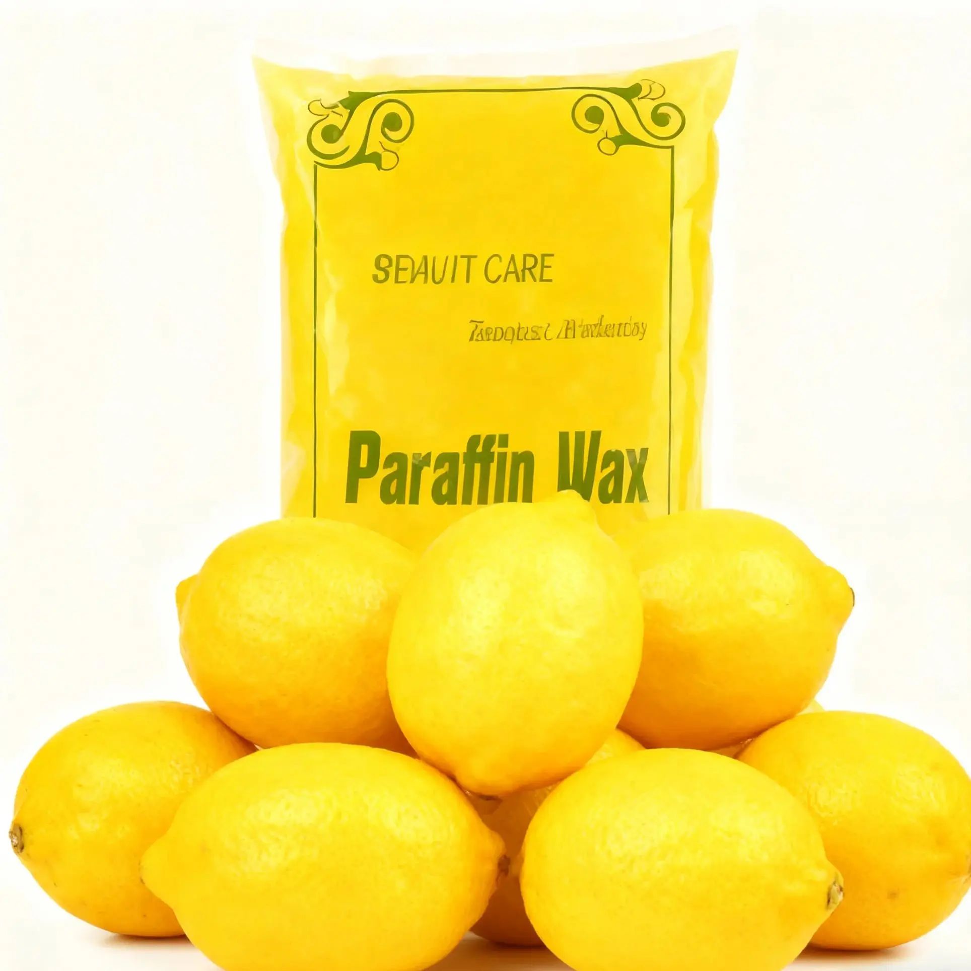 شمع البارافين لليد والقدمين ، رائحة اللافندر ، الحمام ، الترطيب ، الأصفر ، الليمون